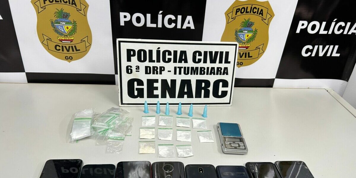 PCGO desmantela ponto de tráfico disfarçado de “Lava-Jato” e prende duas mulheres em Itumbiara