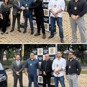 PCGO entrega duas novas viaturas &agrave; Regional de Itumbiara para refor&ccedil;o das atividades policiais