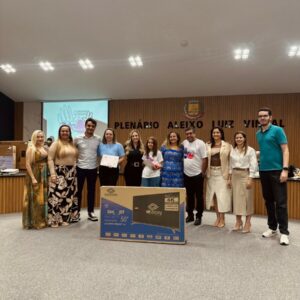 PCGO participa da premiação do 7º Concurso de Redação sobre violência doméstica e Lei Maria da Penha em Goianésia