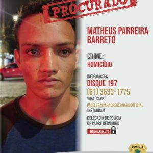 PCGO prende dois investigados por homic&iacute;dio ocorrido em estabelecimento comercial de Padre Bernardo