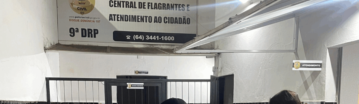 PCGO prende homem por ameaçar e agredir fisicamente a companheira em via pública, na região central de Catalão