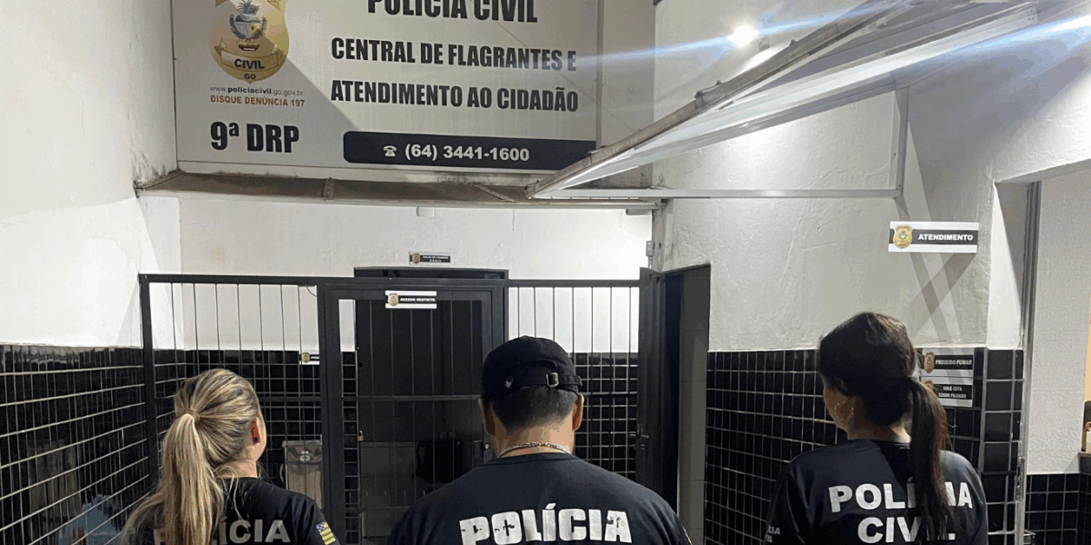 PCGO prende homem por ameaçar e agredir fisicamente a companheira em via pública, na região central de Catalão