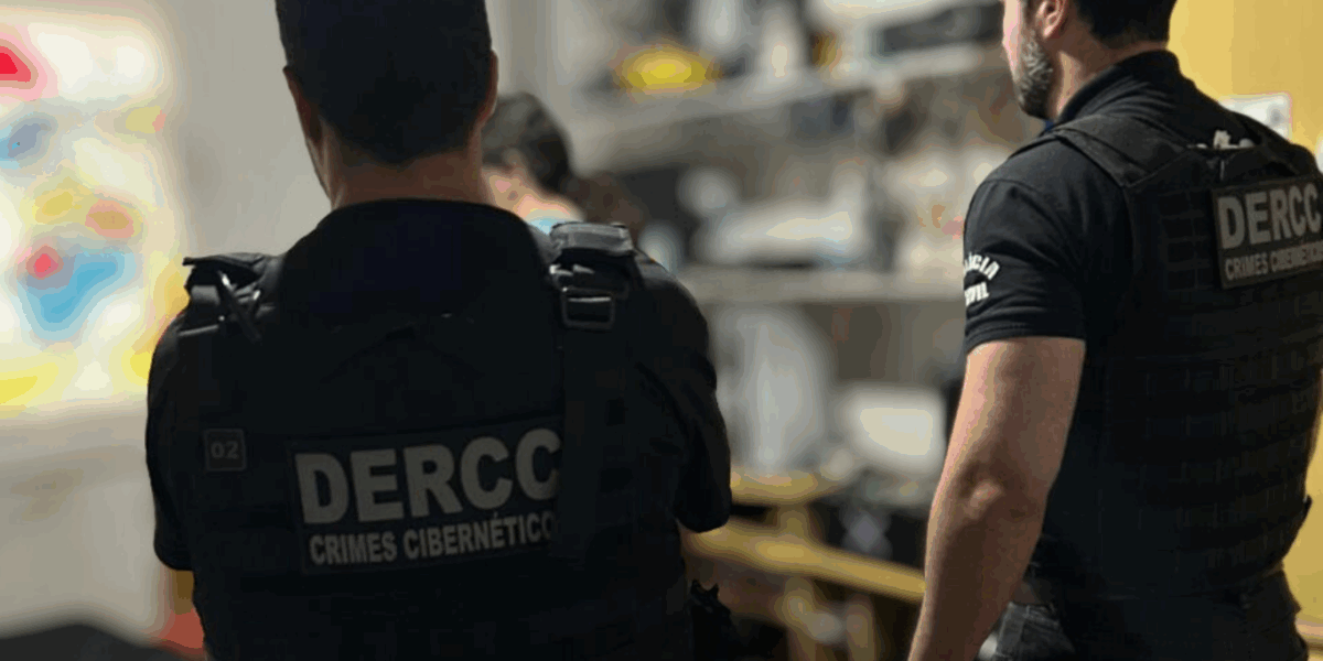 PCGO prende homem por armazenar material de exploração sexual envolvendo crianças e adolescentes