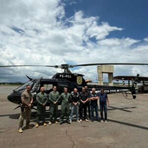 PCGO refor&ccedil;a opera&ccedil;&otilde;es a&eacute;reas com a chegada de novo helic&oacute;ptero para a CORE DOA