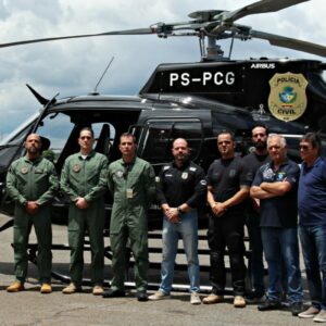PCGO refor&ccedil;a opera&ccedil;&otilde;es a&eacute;reas com a chegada de novo helic&oacute;ptero para a CORE DOA