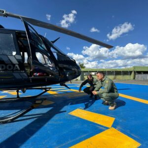 Piloto da PCGO conclui formação técnica em helicóptero na Divisão de Operações Aéreas da PCDF