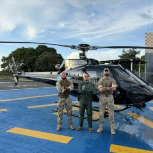 Piloto da PCGO conclui formação técnica em helicóptero na Divisão de Operações Aéreas da PCDF