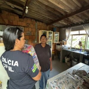 Pol&iacute;cia Civil promove a&ccedil;&atilde;o Natal Solid&aacute;rio em apoio a pessoas idosas