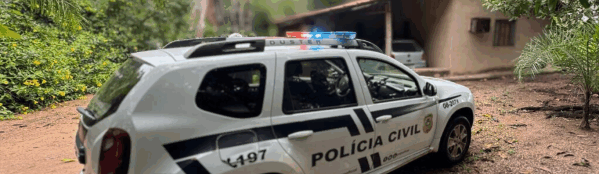 PCGO prende homem por descumprimento de medida protetiva e apreende arma de fogo em Iporá