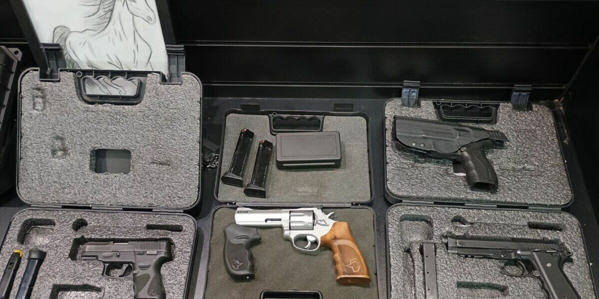 Polícia Civil cumpre mandado de busca e apreende arsenal de armas e munições em Pontalina