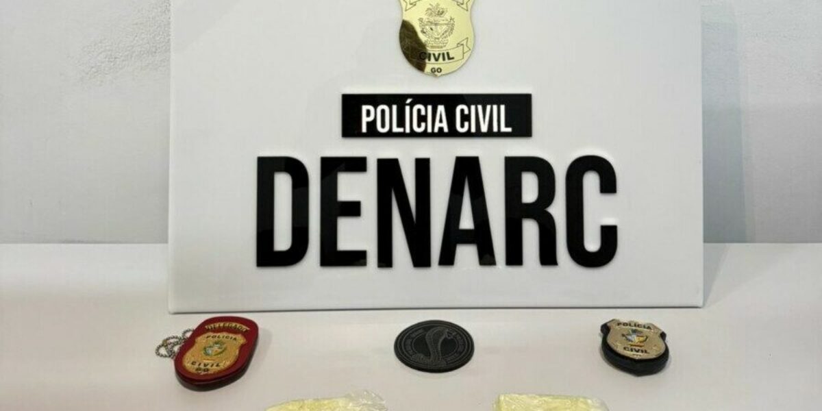 PCGO prende fornecedores de cocaína e intercepta entrega de mais de R$ 50 mil em drogas na Região Metropolitana