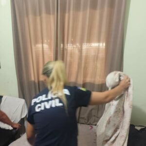 PCGO cumpre mandado de busca e apreens&atilde;o em investiga&ccedil;&atilde;o de furto qualificado mediante fraude, em Aparecida de Goi&acirc;nia