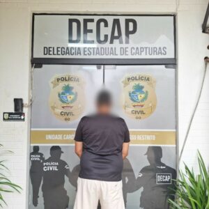 PCGO cumpre mandados de prisão por estupro e e estelionato em Aparecida de Goiânia