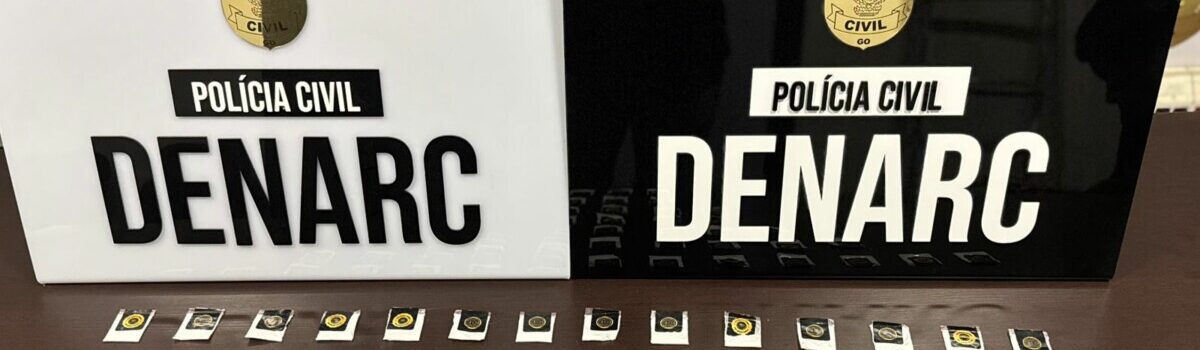 PCGO prende casal que distribuía drogas em Goiânia e Região Metropolitana