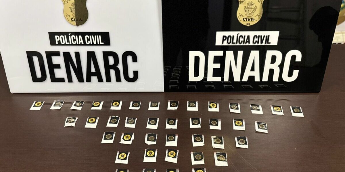 PCGO prende casal que distribuía drogas em Goiânia e Região Metropolitana
