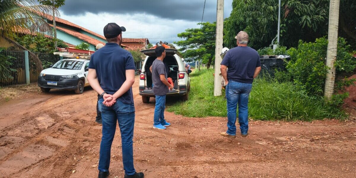 PCGO prende em flagrante investigado por furto de energia em chácara de Trindade