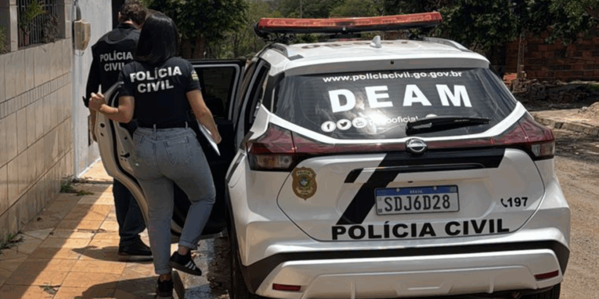 PCGO prende homem em flagrante por agressão, injúria e dano no âmbito familiar em Planaltina