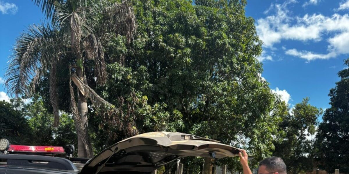 PCGO prende homem por ameaça, perseguição e dano contra namorada, em Luziânia