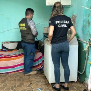 PCGO prende mulher por maus tratos e abandono de cão em Valparaíso de Goiás