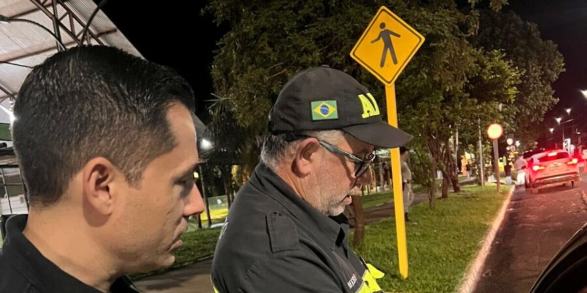 Operação integrada de trânsito, em Rio Verde, realiza mais de 200 testes de etilômetro