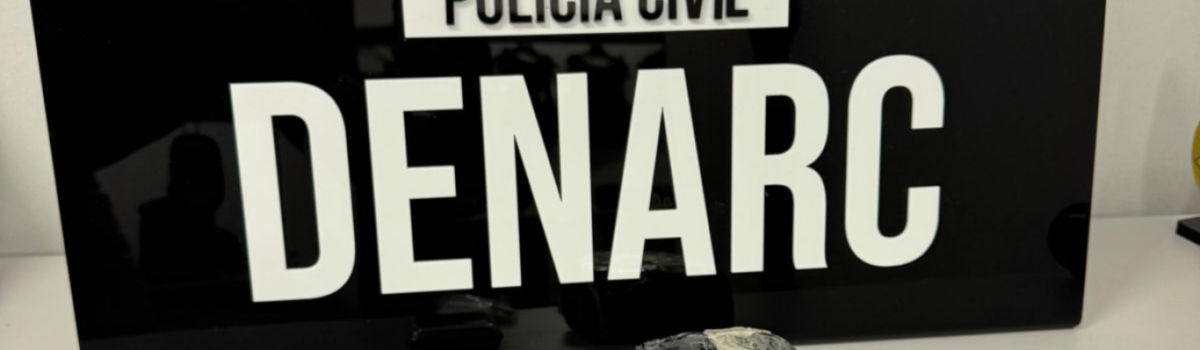 PCGO desarticula ponto de tráfico e prende suspeito em flagrante em Aparecida de Goiânia