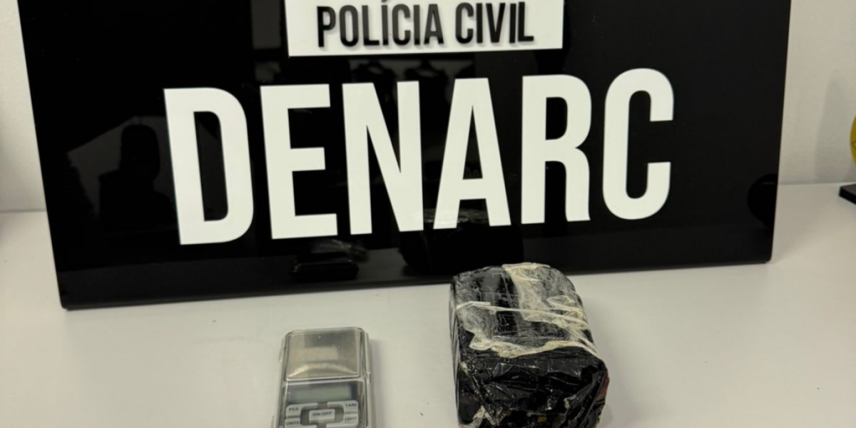 PCGO desarticula ponto de tráfico e prende suspeito em flagrante em Aparecida de Goiânia