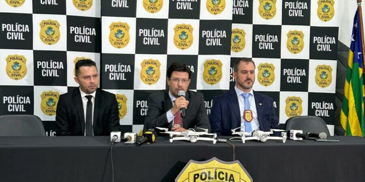PCGO prende suspeitos de tentar matar empresário e sua família com uso de drone e artefato explosivo