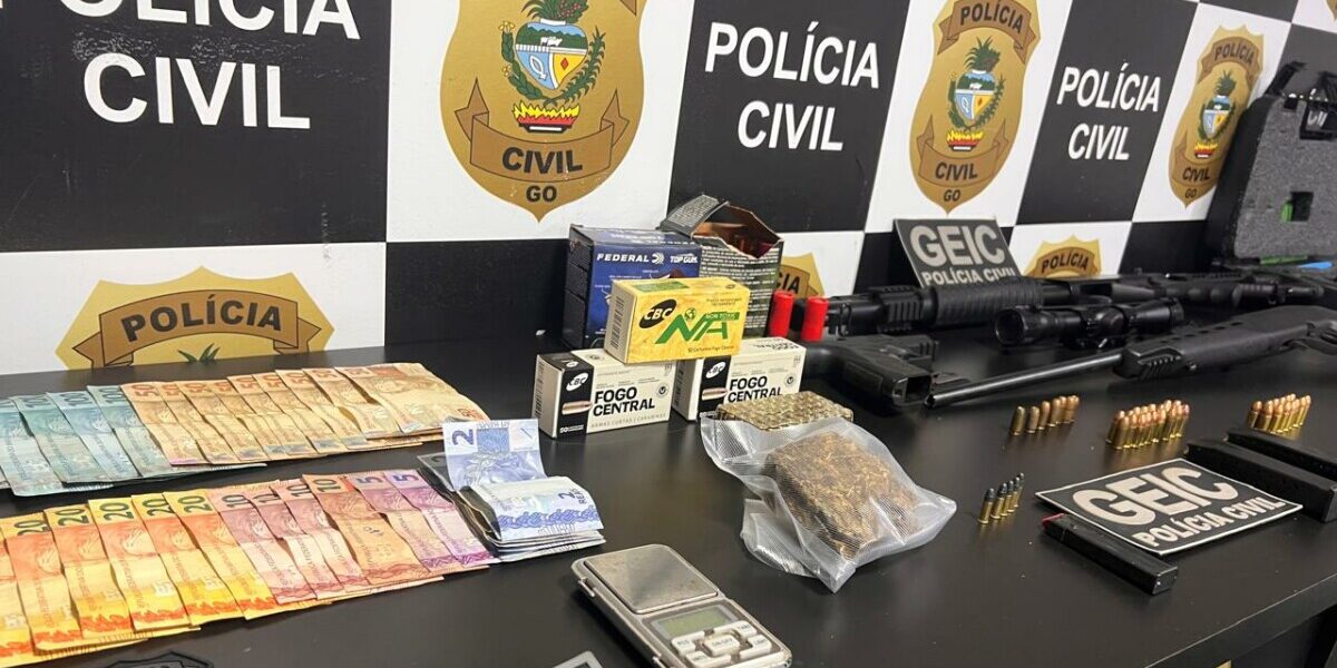 PCGO e PCMT deflagram operação integrada contra tráfico interestadual de drogas em Luziânia e Cidade Ocidental