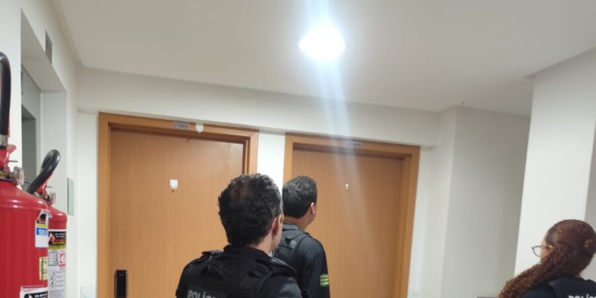 PCGO cumpre mandado de busca e investiga estelionato praticado na contratação de serviço de vidraçaria