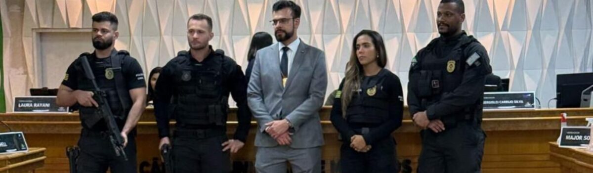 PCGO é homenageada pela Câmara Municipal de Mineiros pela rápida elucidação de feminicídio
