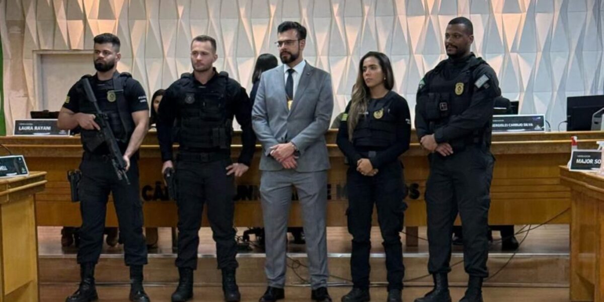 PCGO é homenageada pela Câmara Municipal de Mineiros pela rápida elucidação de feminicídio