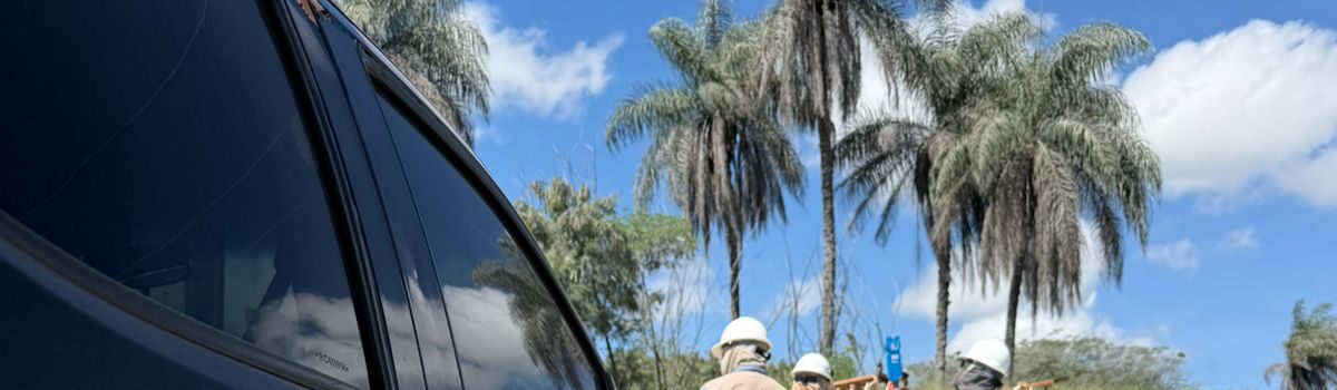 Operação conjunta identifica ligação clandestina de energia em empresa de extração de minerais em Formosa
