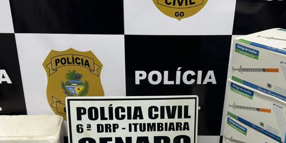 Polícia Civil prende investigado que, após ser solto, voltou a comercializar anabolizantes e medicamentos controlados em Itumbiara