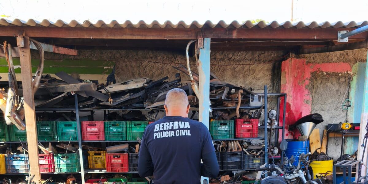 Operação Placa Fria investiga esquema de adulteração de motocicletas em Aparecida de Goiânia