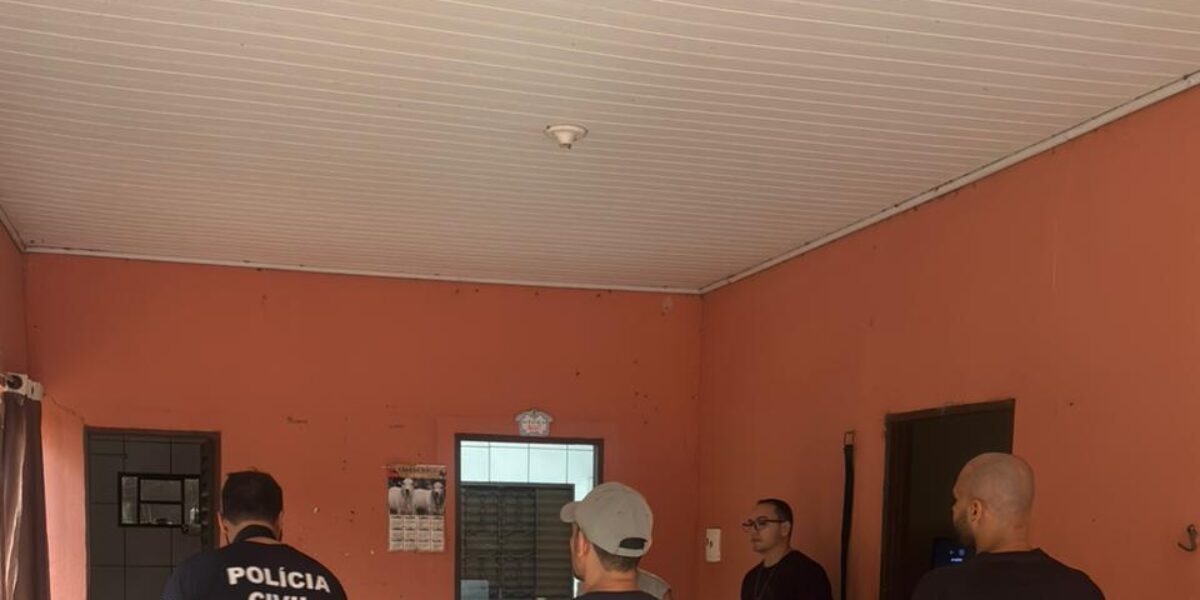 Polícia Civil cumpre prisão e buscas contra investigado por estupro de criança, em St. Terezinha de Goiás