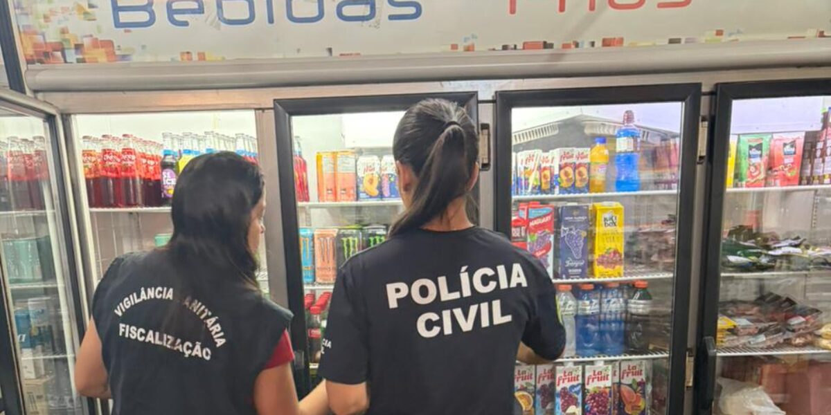 Operação integrada apreende produtos vencidos e impróprios para consumo em supermercado de Morrinhos