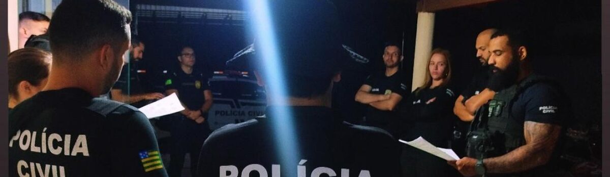 PCGO cumpre busca e apreensão contra familiares suspeitos de vender fotos íntimas de adolescente em Nova Crixás
