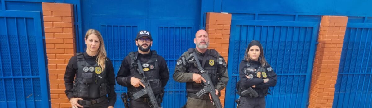 Polícia Civil faz palestra educativa em escola de Luziânia durante Operação Narke 6