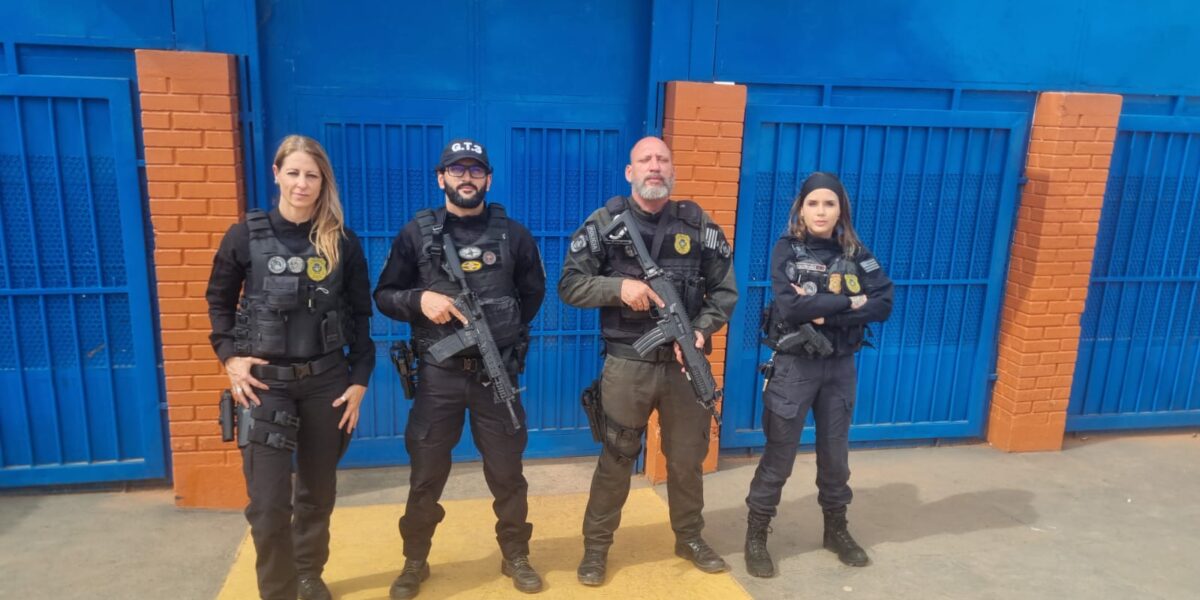 Polícia Civil faz palestra educativa em escola de Luziânia durante Operação Narke 6