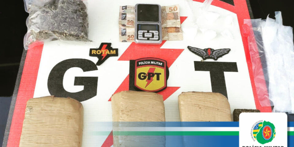 Flagrante de Tráfico na cidade de Goianésia