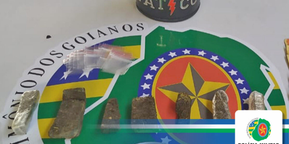 Mulher é presa traficando drogas no Parque Los Angeles em Goianira