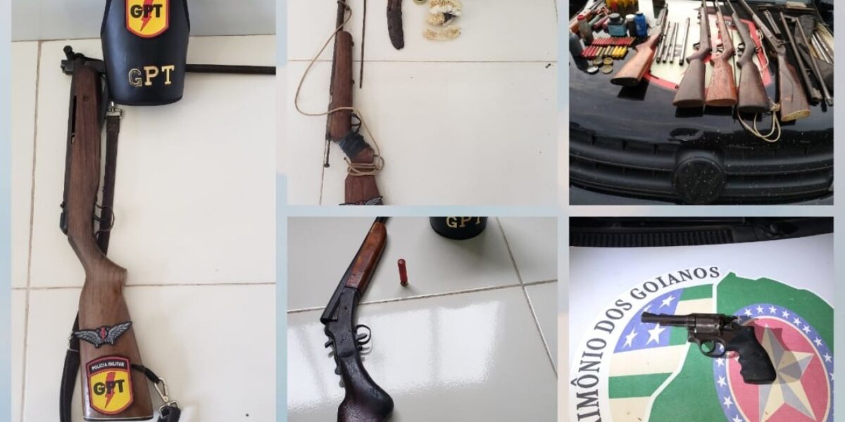 12° CRPM intensifica combate ao Porte Ilegal de Arma de Fogo na região Norte do estado