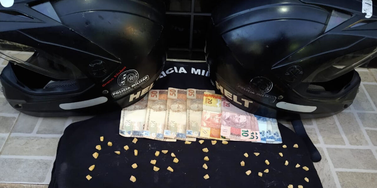 18º BPM apreende menor com drogas e dinheiro