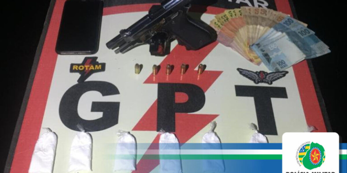 23° BPM: GPT no combate ao Tráfico de Drogas e Posse Ilegal de Arma de Fogo