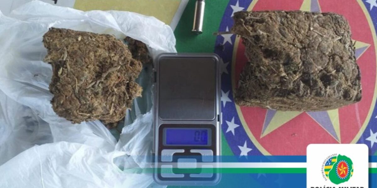 42º BPM recupera carro roubado, apreende entorpecente e prende infratores, na Região Oeste de Goiânia