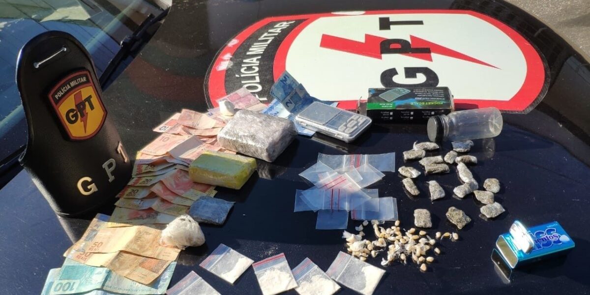 43º BPM: GPT prende traficante em Turvânia