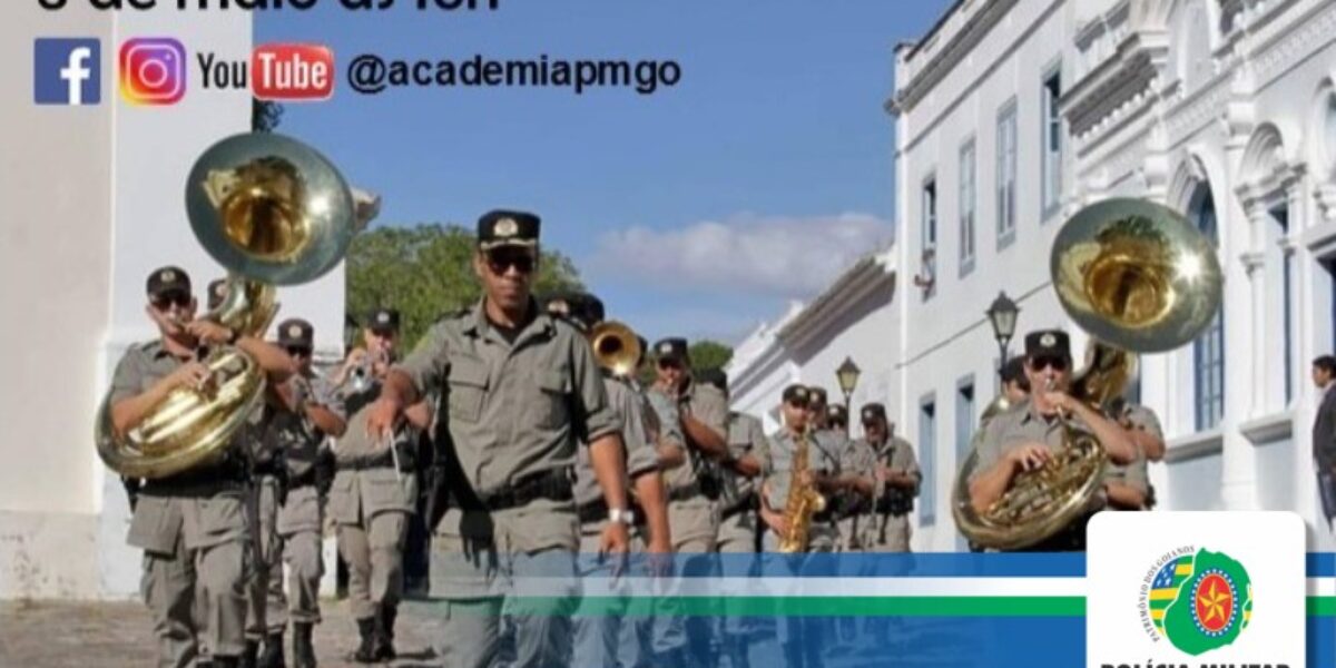 A Polícia Militar de Goiás Também Contribuirá com Entretenimento Através de Lives