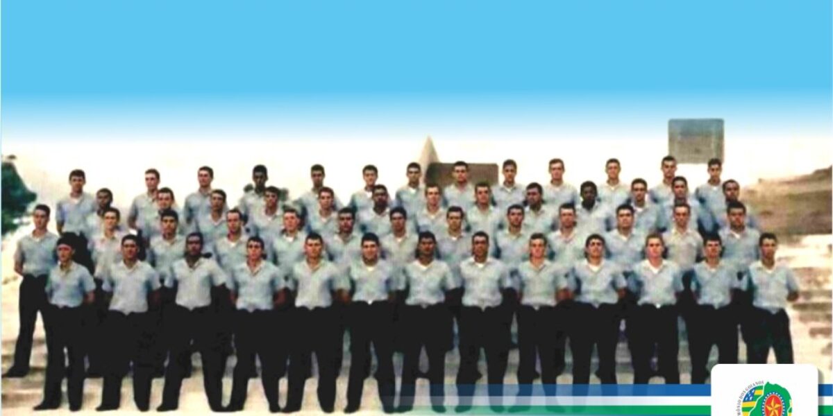 A Polícia Militar do Estado de Goiás parabeniza a 1ª Turma de Soldados de Trindade/GO