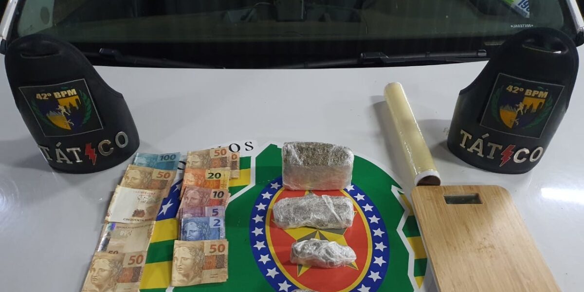 Denúncia leva a prisão de traficante na região Leste de Goiânia-GO