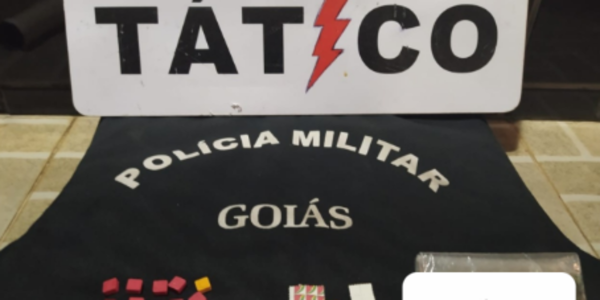 Denúncias colaboram para prisão de traficante em Catalão.